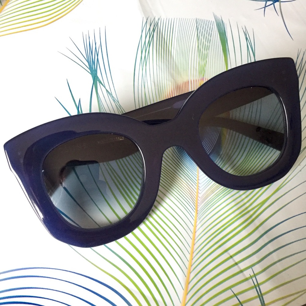 SOLD Celine Marta Blue Sunglasses 41093/S - Picture 2 of 6